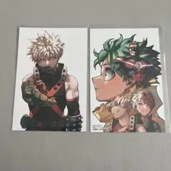 僕のヒーローアカデミア ポストカード 爆豪