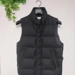 【美品】ÉDIFICE ダウンベスト ダークグレー