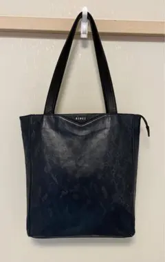 キングズ バイ サマンサタバサ ロゴ入 カモフラ 型押 レザー トートバッグ