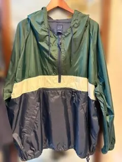 【GAP】アノラックパーカー ナイロンジャケット XXL ビッグサイズ 古着