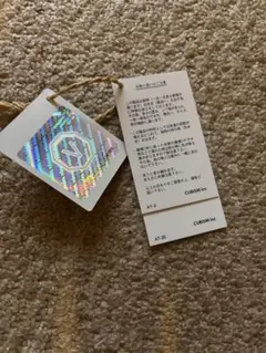 visvim 天然染色　インディゴ染めタグ　ict