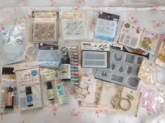 UVレジン用品 シリコンモールドセット UVレジン液 21点セット