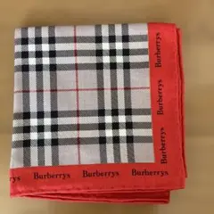 Burberrys チェック柄 ハンカチ