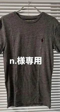 ラルフローレン　半袖Tシャツ　グレー　メンズXSのサムネイル