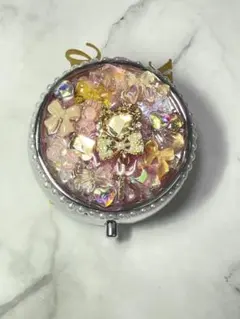 ハンドメイド ピルケース 小物入れ デコ 女児向け カスタムコスメ