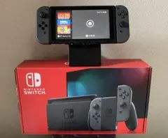 Nintendo Switch 本体 グレー バッテリー強化版