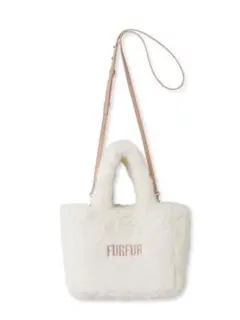 状態◎ FURFUR WHTファートートバッグ