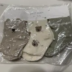 petit main ベビー靴下 3足セット