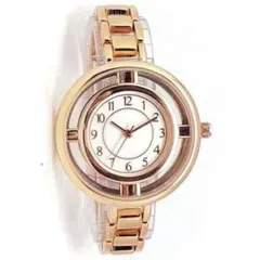 未使用　ファッション クォーツ 腕時計 ピンクゴールド　パーティー