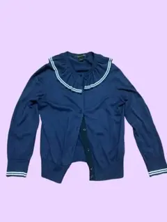 MARC JACOBS 長袖 カーディガン ネイビー S/Pのサムネイル