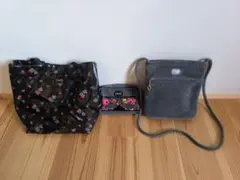 【3点セット】FEILER 花柄トートバッグ A4対応 ショルダー