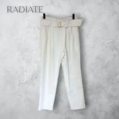【RADIATE ラディエイト】　ウエストベルト付き　スラックス　テーラード