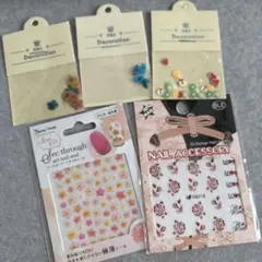 【新品】ネイルパーツ ネイルシール まとめ売り