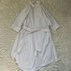 ✨美品✨ ラルフローレン 2024年 シャツワンピース ロング丈 フレア