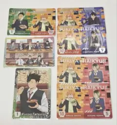 ハイキュー すき家コラボ オリジナルカード 7枚セット
