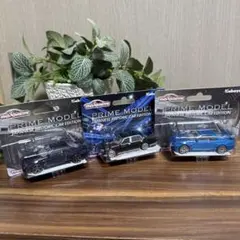 3色セット・赤/黒屋根&黄/黒屋根5ドア&青(単色)・ジムニー ノマド