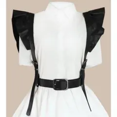 【SHEIN/シーイン】フリルトリム ハーネスベルトのサムネイル