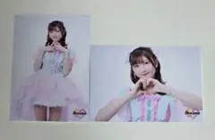 fav me 丸山蘭奈 生写真 2枚セット ふぁぼみー