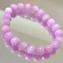透明感 スターピンクサファイア(合成コランダム) 8mm 天然石 