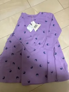 マーキーズ　パープル　陰陽模様 ワンピース 110