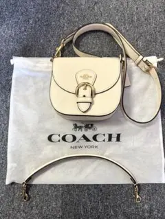 コーチ アメリア サドルバッグ ショルダーバッグ クロスボディ CP001
