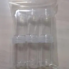 뚜껑이 달린 플라스틱 보관 용기 6 개 팩