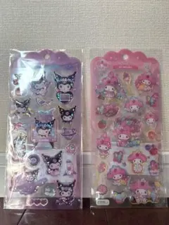 正規品 ドロップジュエリーシール サンリオ クロミ マイメロディー ２枚セット