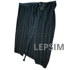 ★LEPSIMレプシィム【レースラップスカート】