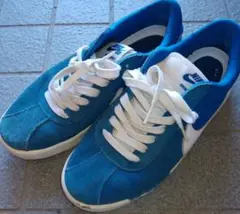 Nike SB 青 スエード スニーカー　スケシュー　スケボー　スケート