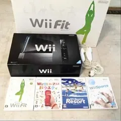 Wii 本体+バランスWiiボード+ソフト4本セット