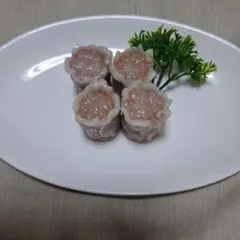 食品サンプル　焼売　パセリ
