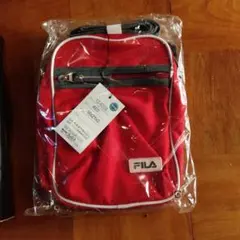FILA ショルダーバッグ レッド 12-6335 新品