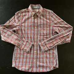 Abercrombie & Fitch アバクロ　長袖チェックシャツ（S）