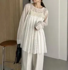 【CAPRICIEUX LE'MAGE】チュールキャミ
