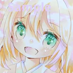 か*こ様 手描きイラスト　オリジナル　ミニ原画　コピック