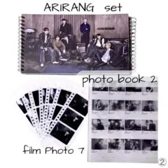 BTS アリラン フォトブック 2冊 フィルムフォト 7枚 ARIRANG ②