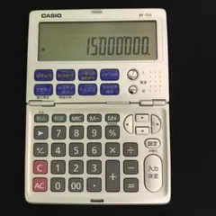 CASIO 金融計算電卓　BF-750 多機能電卓