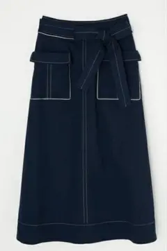 【moussy】BIG POCKET FLARED スカート サイズ2のサムネイル