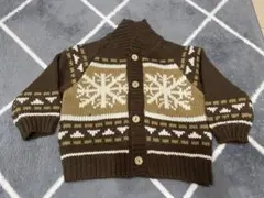 ニットカーディガン　サイズ95