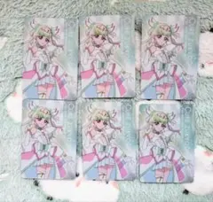 名探偵プリキュア！キラキラカードグミ バトンタッチ　キュアズキューン　6枚セット