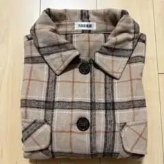 FLASH BLUE チェック柄ジャケット Mサイズ