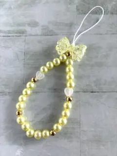 ビーズストラップ スマホストラップ ストラップ　キーホルダー　④ 即購入OK