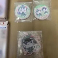 フリューくじ　忍たま乱太郎　缶バッジ 【仙蔵】【文次郎】アクスタ【中在家長次】