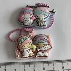 リトルツインスターズ キキララ ラバーキーホルダー