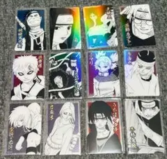 NARUTOジャンプショップ限定ホロクリアカードコレクション12種まとめ売り