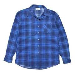 コルニエSuper180's WORSTED WOOL CHECK SHIRTS - メルカリ