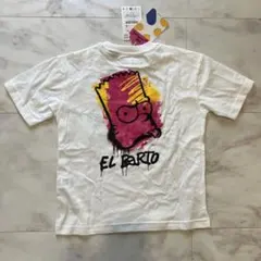 新品 ZARA THE SIMPSONS バックイラスト入り！Tシャツ 122のサムネイル