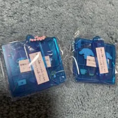 サンリオ　プラスチックモデル　アクリルキーチェーン　マイメロ　シナモロール