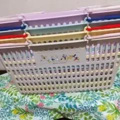 ディズニー買い物カゴ・レジカゴ・マイバスケット 【2個セット】
