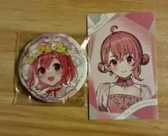 にじさんじ 笹木咲 缶バッジ ART OF NIJISANJI チェキ風カード